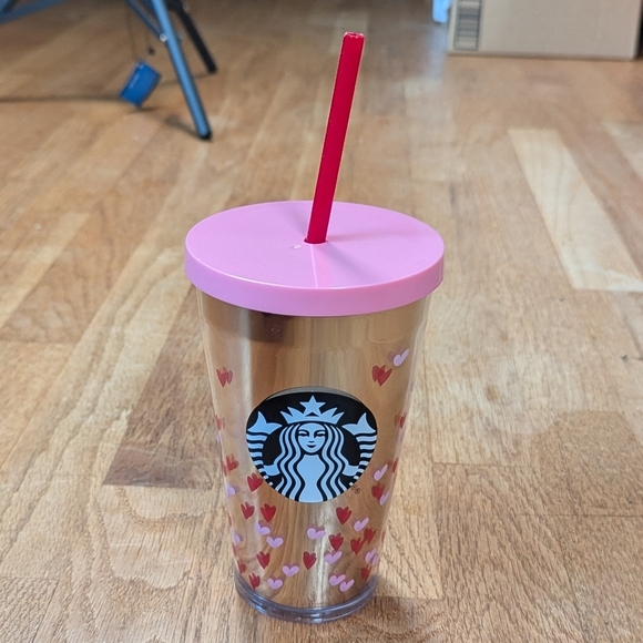 ✨Starbucks Pink Hearts Tumbler – Love Potion for Your Coffee✨ - Picture 2 of 9